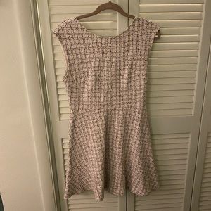 ** Black and white dress from Loft